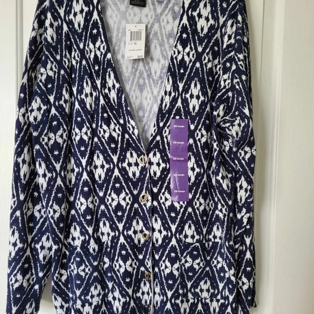 Grace Elements NWT Boyfriend Sweater XXL